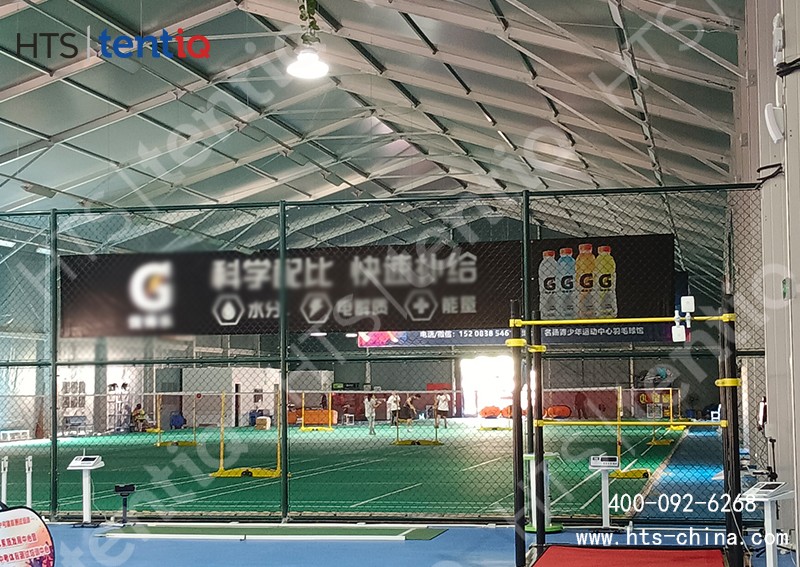 一年365天无间歇可运营的篷房结构做羽毛球馆，援手商家急剧收益