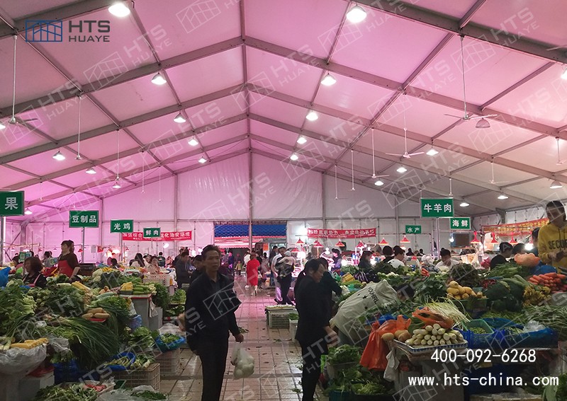 截止到目前为止Z6尊龙凯时海特斯构筑共助力6座昆山菜场篷房 截止到目前为止Z6尊龙凯时海特斯构筑共助力6座昆山菜场篷房