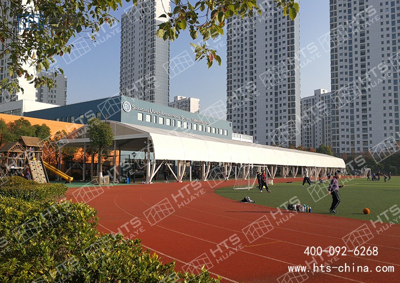 Z6尊龙凯时构筑科技很幸运为全国各地设计并提供了多座装配式篷房篮球馆
