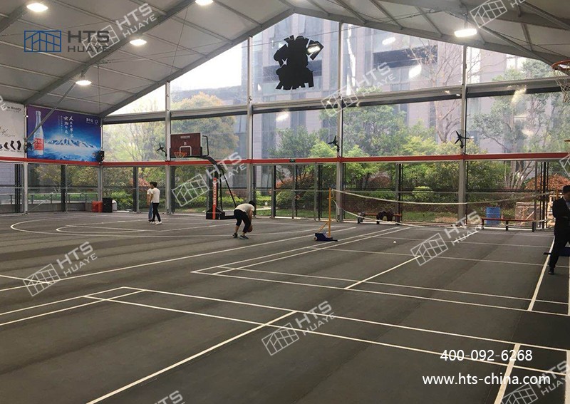 装配式篷房篮球馆已经成为解决活动空间不及问题的新选择 装配式篷房篮球馆已经成为解决活动空间不及问题的新选择