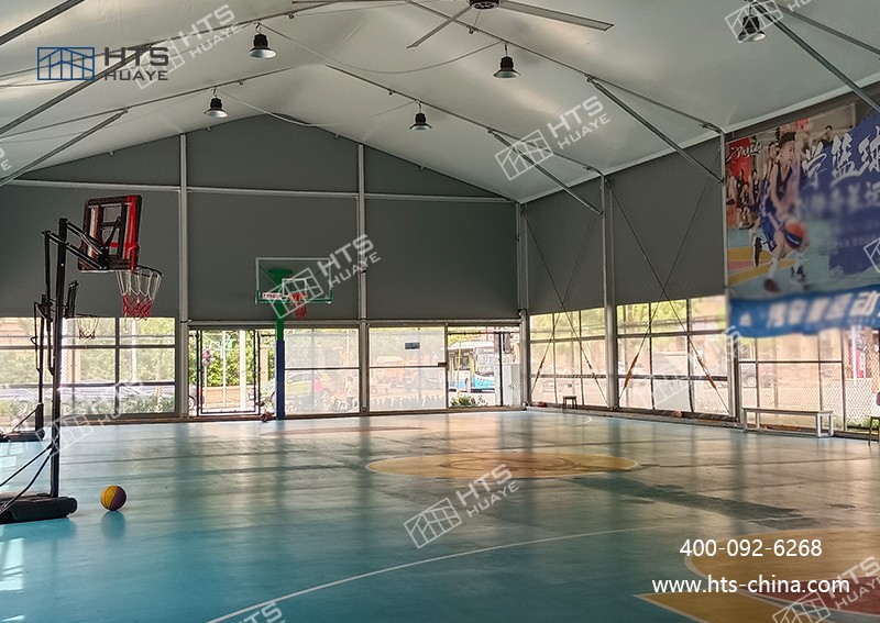 装配式篷房篮球馆已经成为解决活动空间不及问题的新选择 装配式篷房篮球馆已经成为解决活动空间不及问题的新选择