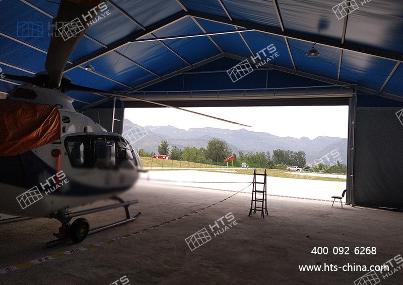 多多成功案例证明，飞机机库篷房已成为航空保险的靠得住选择