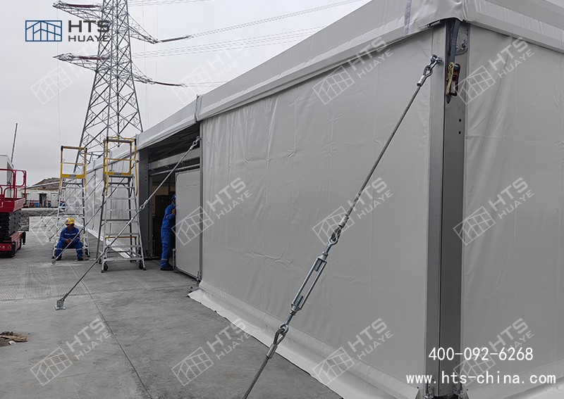 仓储篷房为核电行业打造高效仓储空间 仓储篷房为核电行业打造高效仓储空间