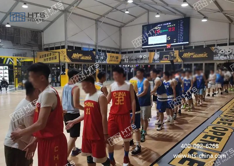 活动篷房为全民健身活动提供了矫捷、便捷的场地解决规划