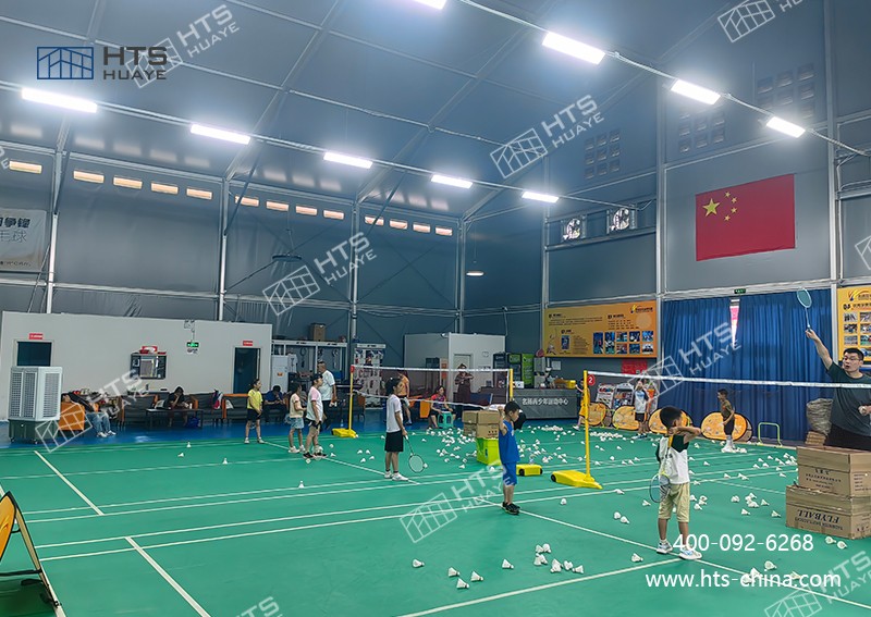 量身打造高品质羽毛球场地大棚，满足各类体育场地需要