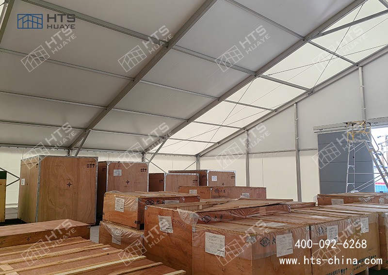 成功推出铝合金仓储篷房，为企业带来了全新的仓储履历