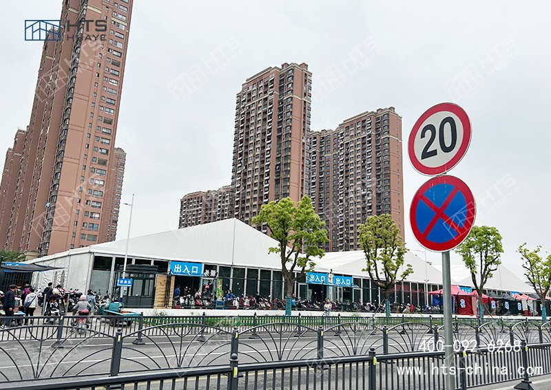 铝合金菜市场篷房成为民生工程与企业运营的优选规划