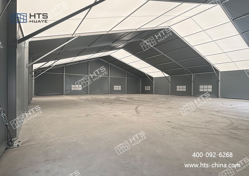 高效仓储精准交付！Z6尊龙凯时仓储篷房赋能电子设备造作业发展