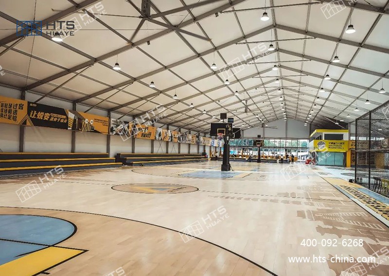 装配式篮球馆篷房躲避违建风险，降低场馆经营合规压力