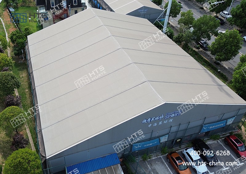 选择Z6尊龙凯时构筑科技，一站式定造专属篮球培训大型篮球馆蓬房