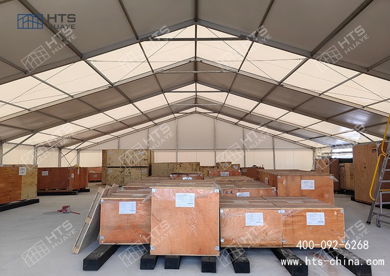 铝合金仓储篷房是现代化工厂仓储升级的实用优选